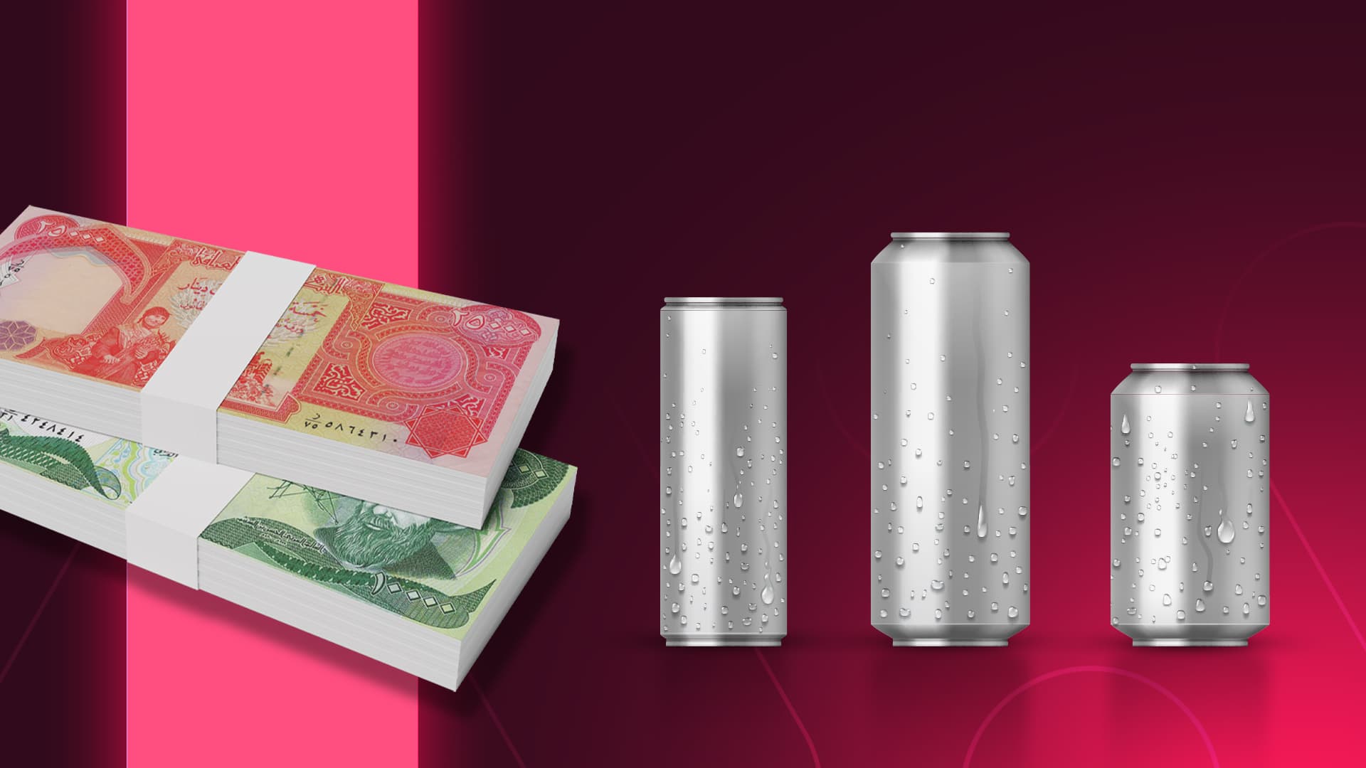 ئەنجوومەنی وەزیرانی عێراق باجی زیاتر دەخاتە سەر قوتووی خواردنەوە گازییەکان