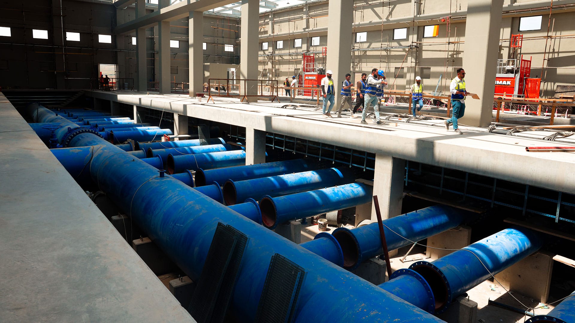 پڕۆژەی فریاگوزاریی خێرایی ئاوی هەولێر قۆناغێک لە کۆتایی نزیک دەبێتەوە