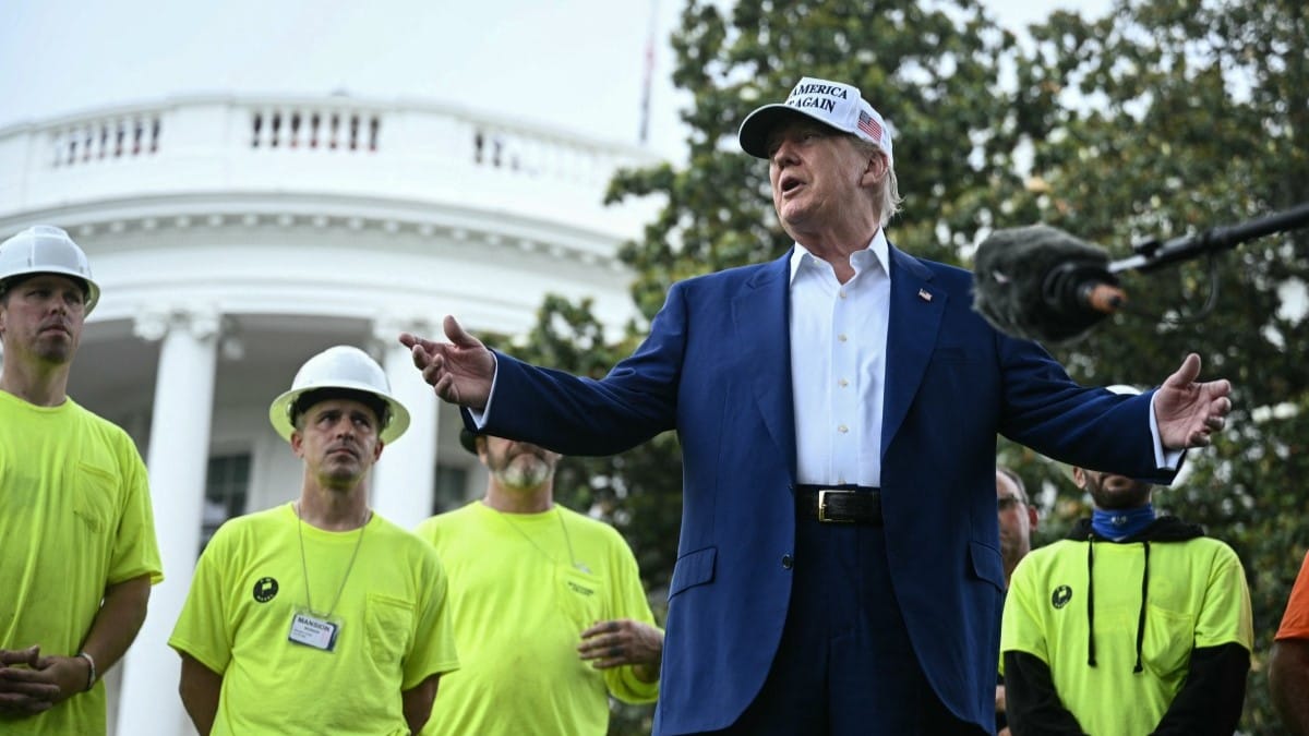 دۆناڵد ترەمپ لە کۆشکی سپییەوە پەیامێکی بۆ ئێران نارد