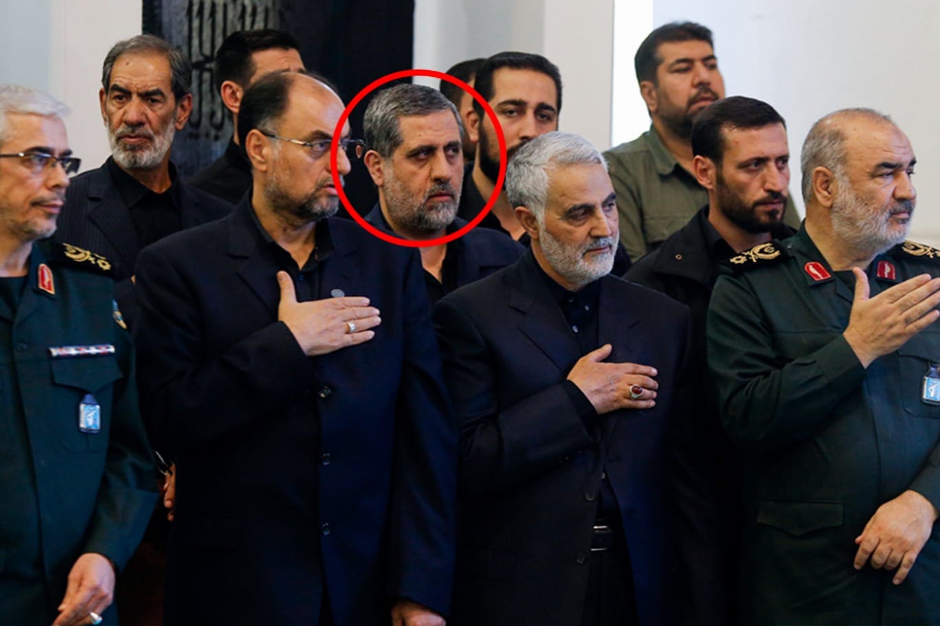 سوپای پاسداران کوژرانی فەرماندەی فەیلەقی فەڵەستینی ڕاگەیاند