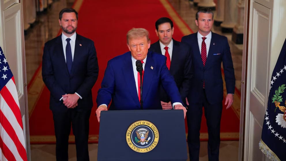 ترەمپ: بەرنامە ئەتۆمییەکەی ئێران کۆتاییهات