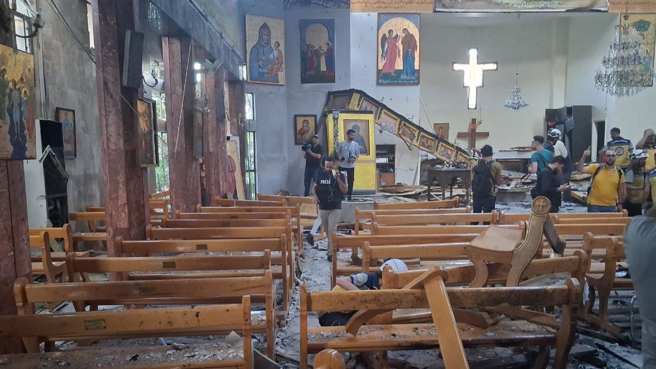 تەقینەوەیەک لە کەنیسەیەکی دیمەشق ڕووی دا؛ کوژراو و بریندار هەن