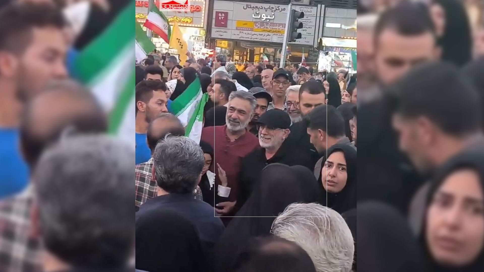 ئیسماعیل قائانی لە تاران دەردەکەوێت