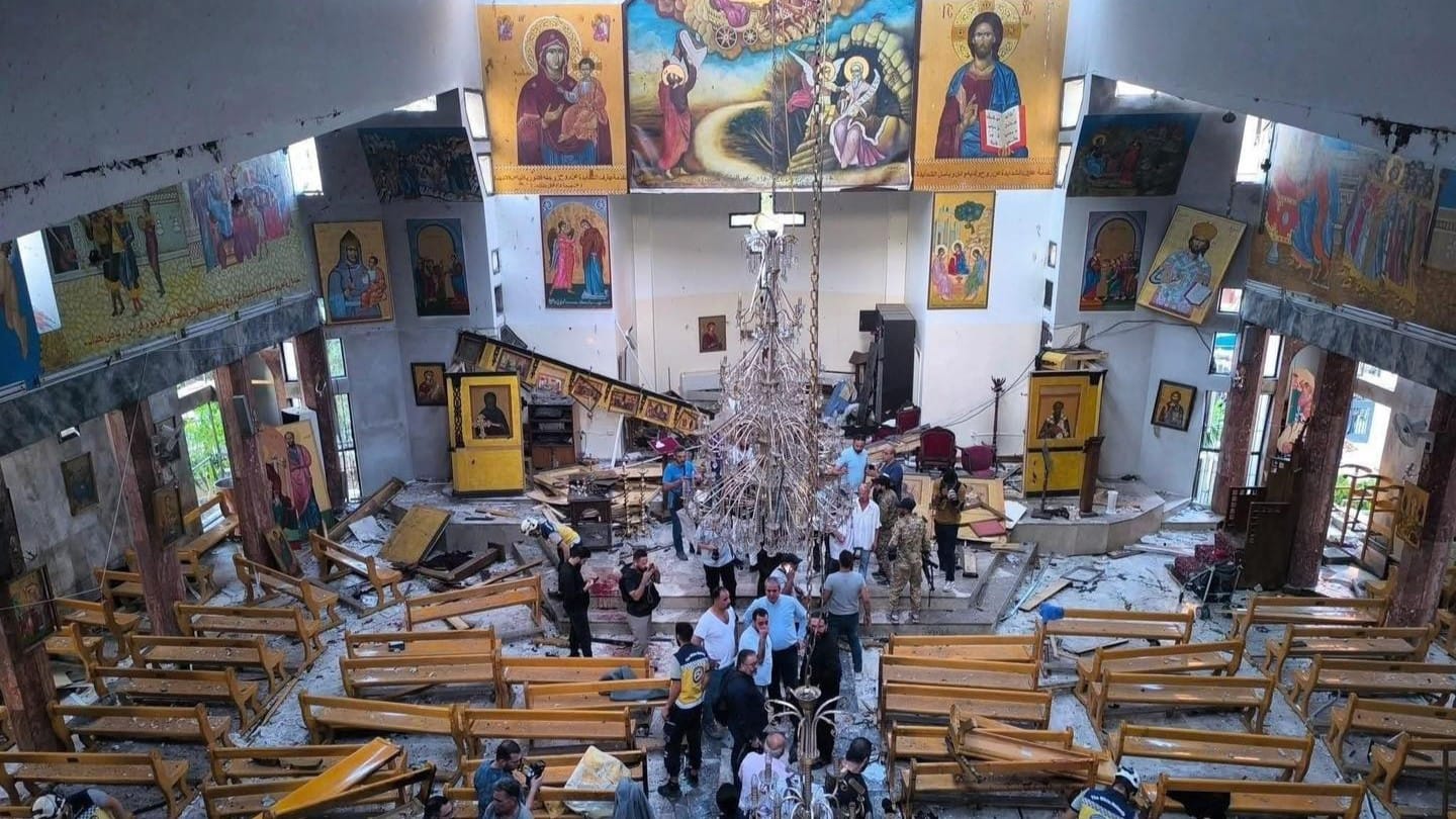 ڕۆژنامەی وەتەنی سووری: یەكێك لە بەشداربووانی تەقینەوەی كەنیسەكەی دیمەشق عێراقیە