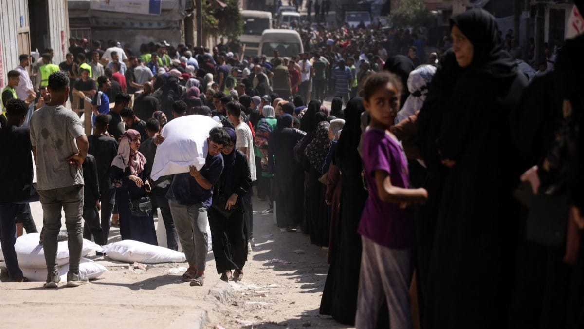 بەرنامەی خۆراکی جیهانی: پڕۆسەی دابەشکردنی ئارد لە غەززە تاوەکو ئێستا وەستاوە