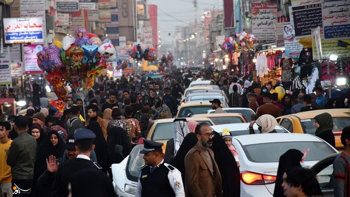 پێشبینی دەکرێت تا سێ ساڵی دیکە ژمارەی دانیشتووانی عێراق بگاتە 49 ملیۆن کەس
