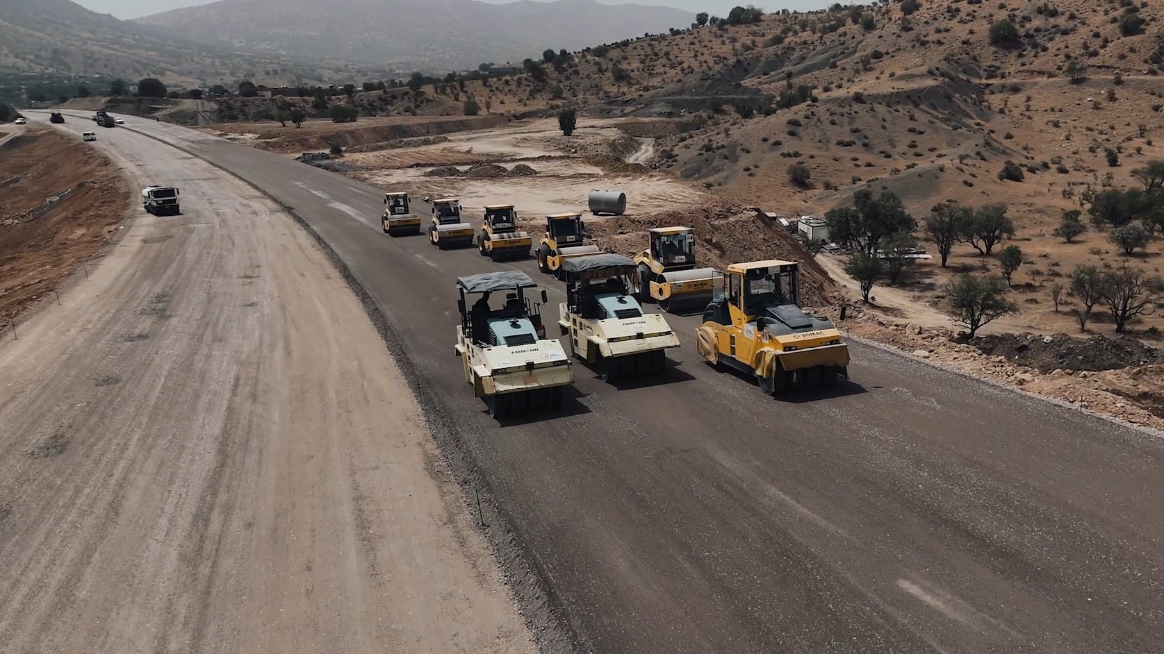 پڕۆژەی ڕێگای دوو سایدی هەولێر - گۆمەسپان جێبەجێ دەكرێت