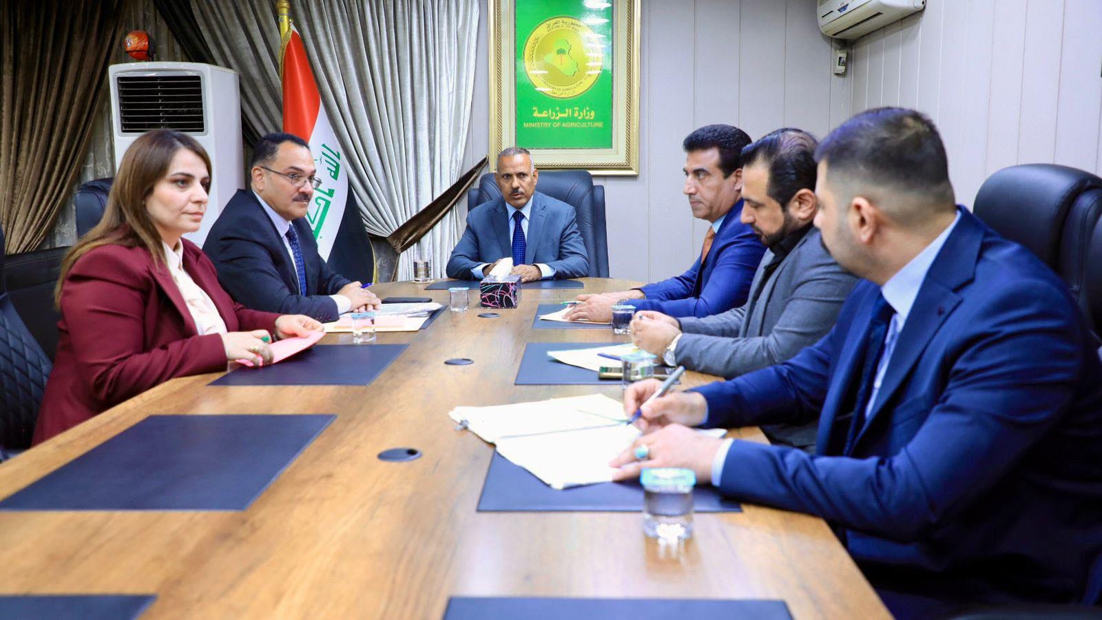 کشتوکاڵی عێراق و کوردستان ئاسانکاریی بۆ ئاڵوگۆڕی بەرهەمە کشتوکاڵییەکان تاوتوێ دەکەن