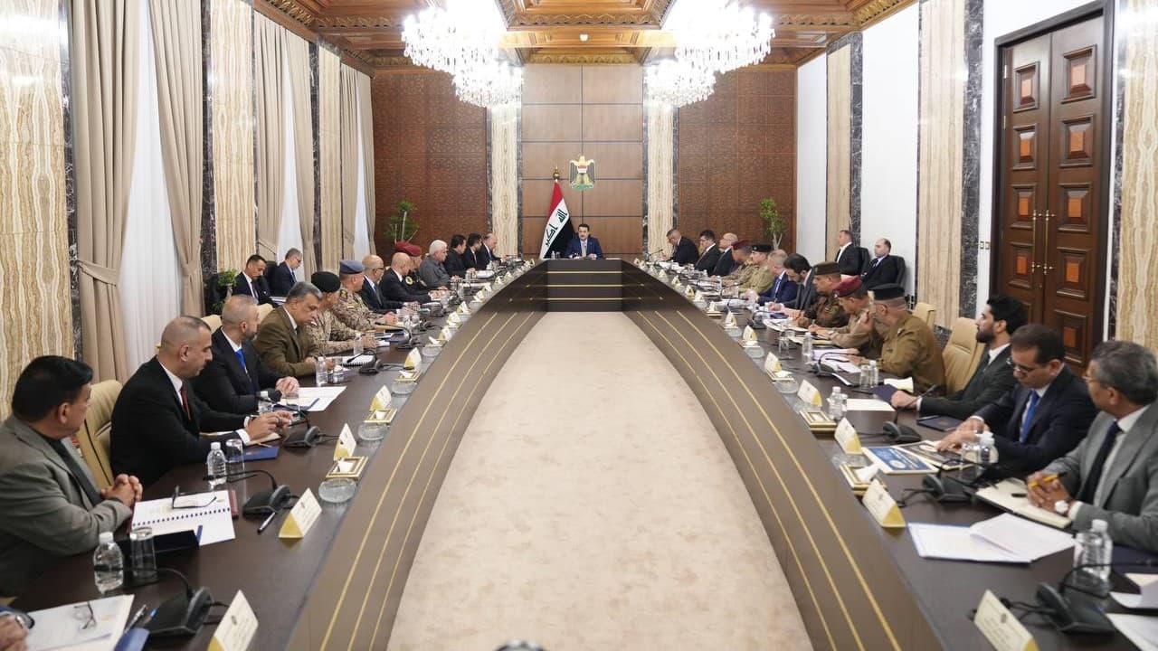 ئەنجوومەنی وەزاریی بۆ ئاسایشی نیشتمانیی ڕۆڵی عێراق بۆ سەقامگیری ناوچەکە بەرز ڕادەگرێت