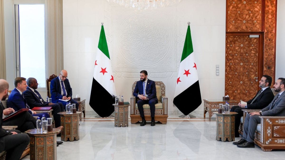 وەزیری دەرەوەی بەریتانیا لەگەڵ ئەحمەد شەرع کۆ دەبێتەوە