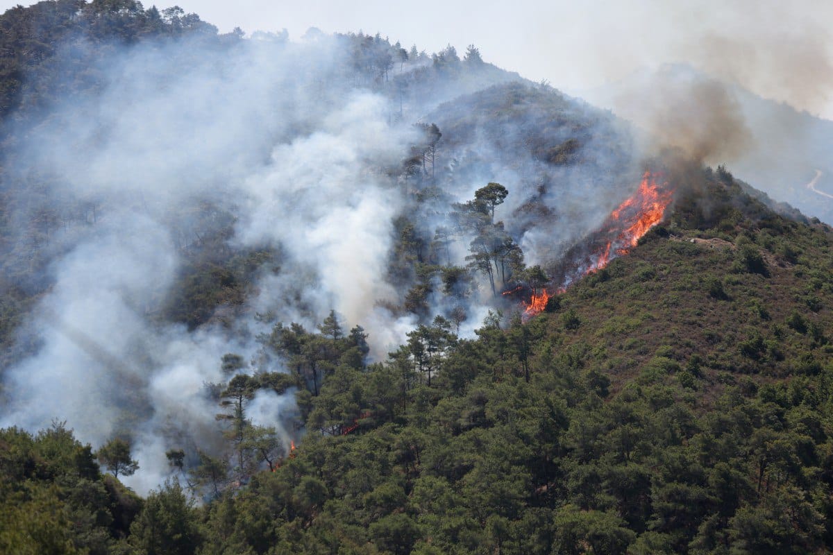 ئوردن و تورکیا بەشداری لە کوژاندنەوەی ئاگری لازقیە دەکەن