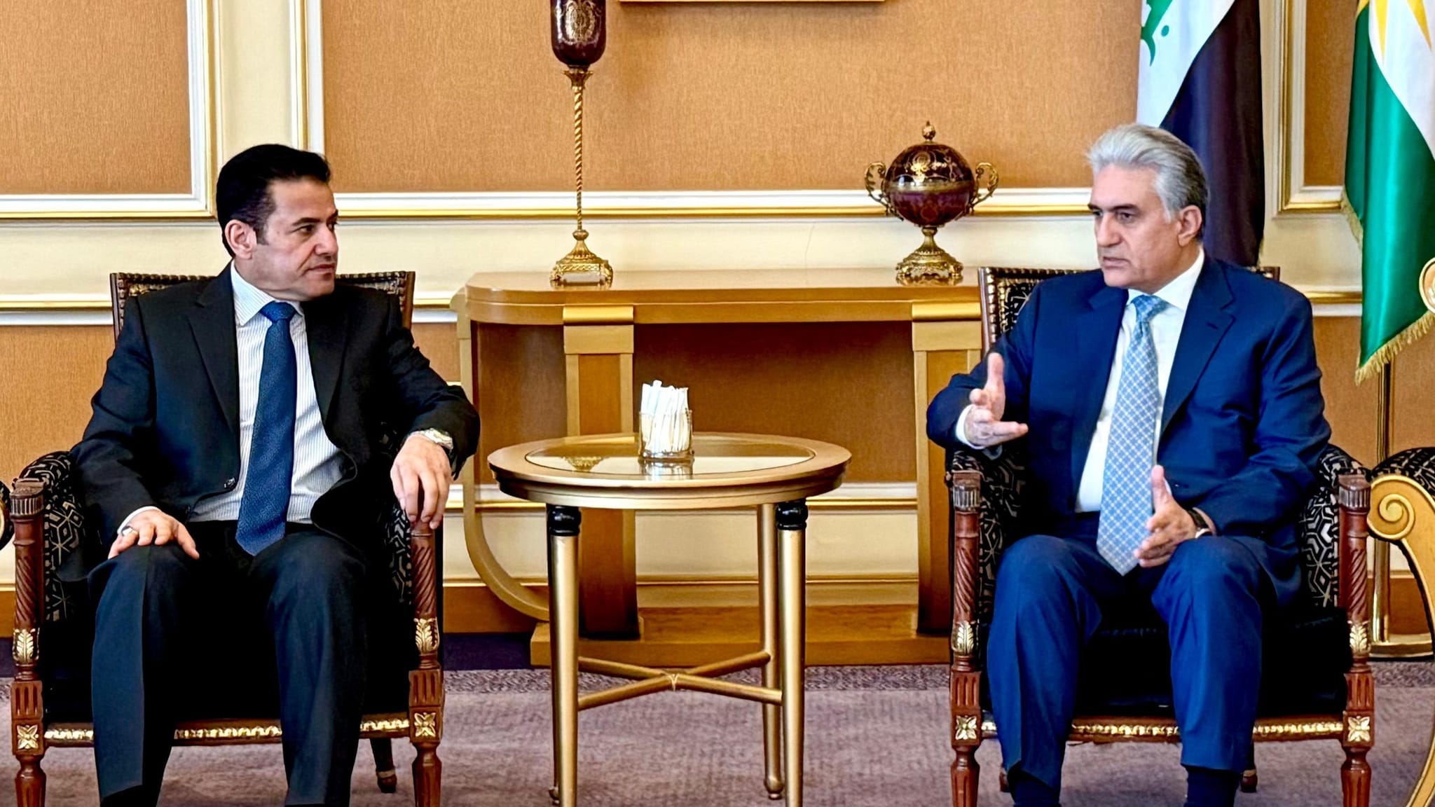 قاسم ئەعرەجی لەسەر ڕاسپاردەی سوودانی گەیشتە هەولێر