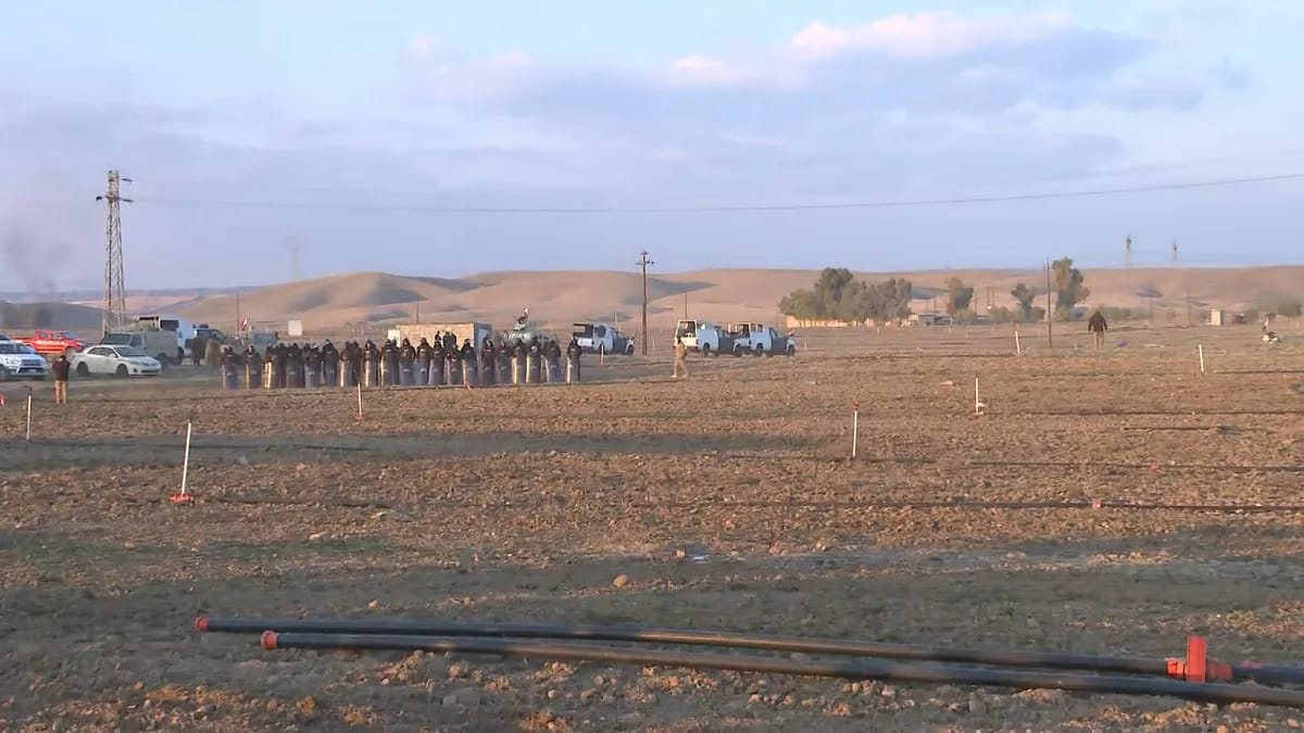 سوپای عێراق لە هەراسان كردنی جووتیارانی سەرگەڕان بەردەوامە