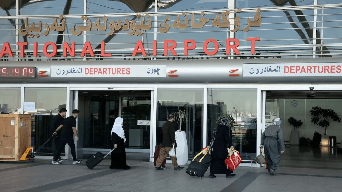 بەرێوەبەری فڕۆکەخانەی هەولێر: گەشتە ئاسمانییەكان بۆ تورکیا ئاسایین