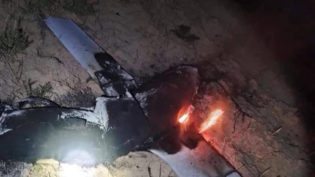 درۆنێکی بۆمبڕێژکراو لە نزیک فڕۆکەخانەی هەولێر تێکشکێنرا