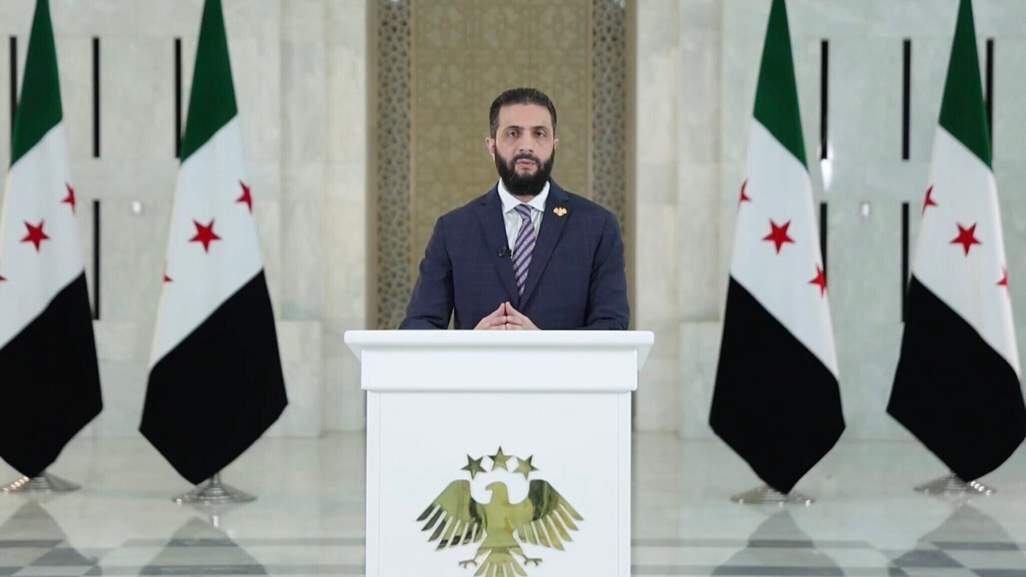 ئەحمەد شەرع: دروزەکان بەشێکی ڕەسەنی نیشتمانن و ڕێگە بە دابەشبوونی سووریا نادەین