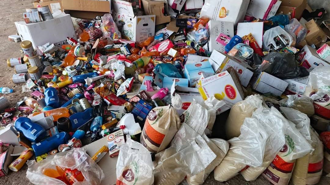 زیاتر لە 11 تۆن کەلوپەلی بەسەرچوو لە ئاکرێ لەناوبران