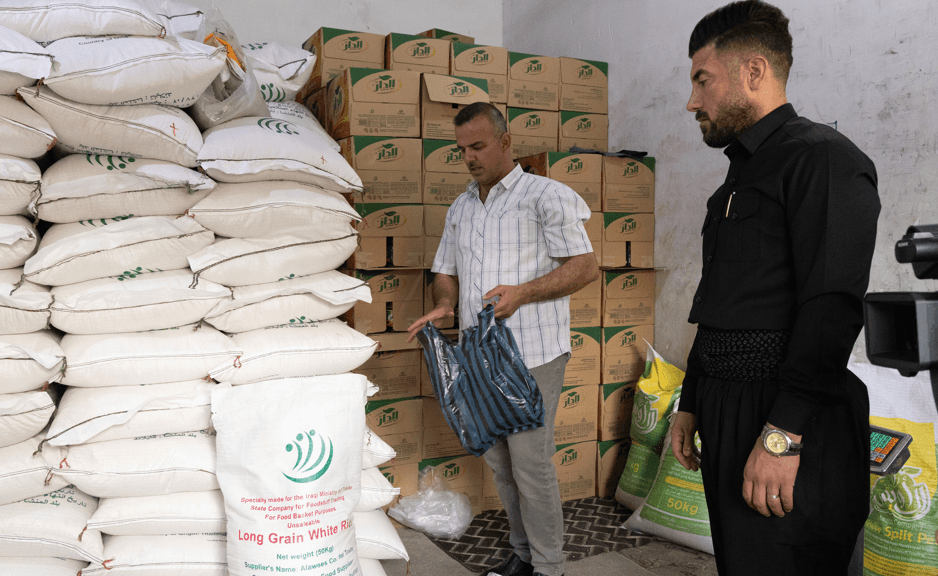 جۆر و بڕی بەشەخۆراكی مانگانەی هاووڵاتیان باشتر و زیاتر دەكرێت