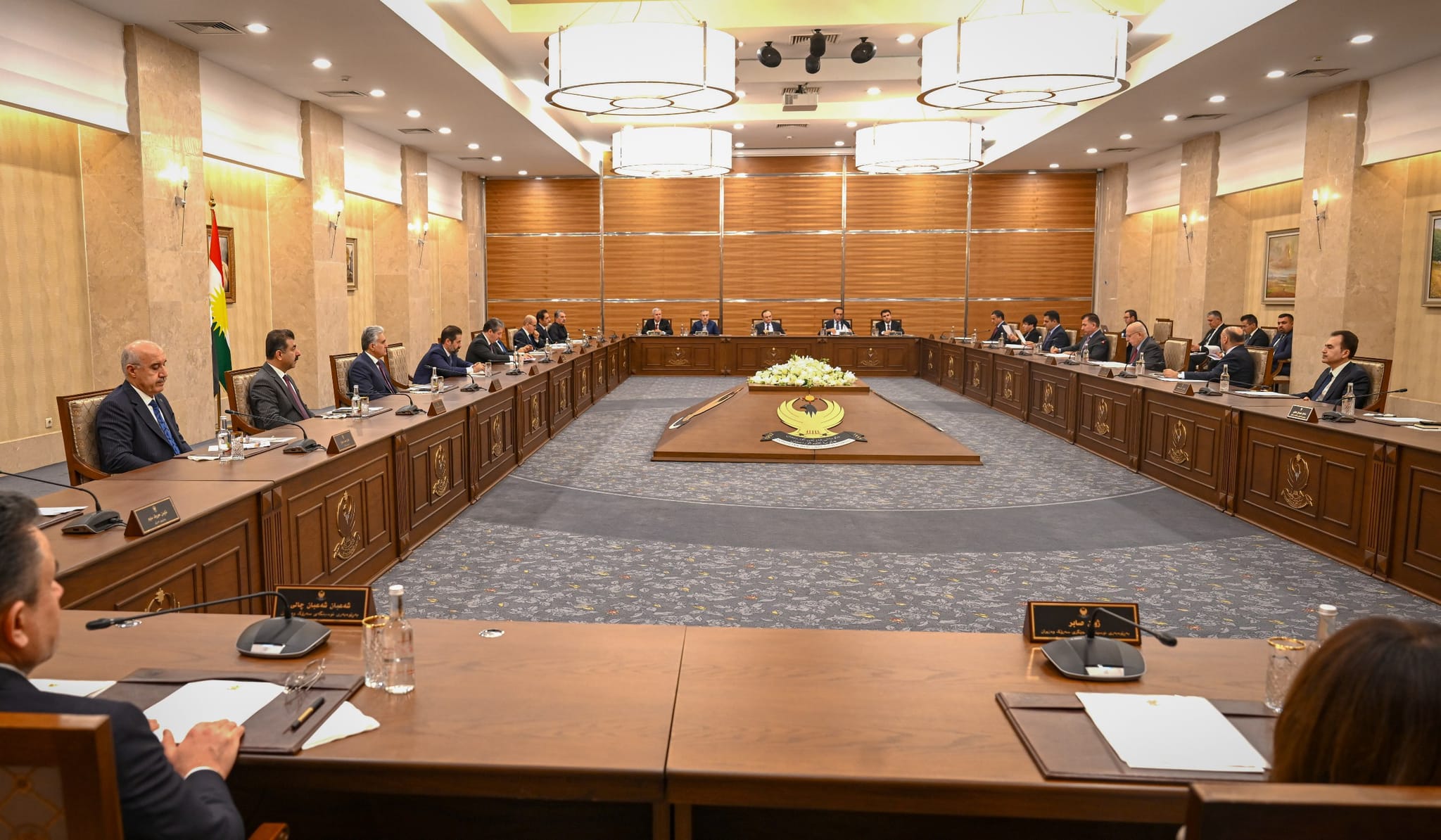 ناوەڕۆکی کۆبوونەوەی ئەنجوومەنی وەزیران لەسەر مووچە و داوایەکی خێرا بۆ بەغدا