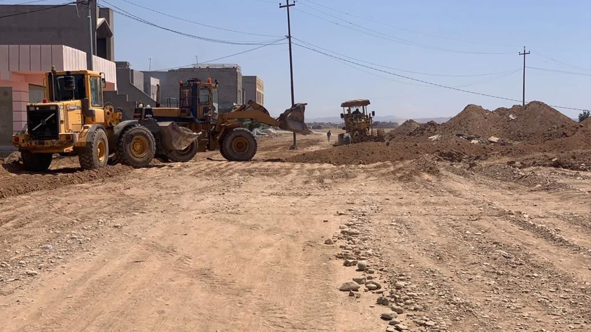 دوای بەدواداچوونی ئاڤا پڕۆژەی شەقامی دووسایدی گەڕەكی ژین لە هەولێر دەستی پێكردەوە