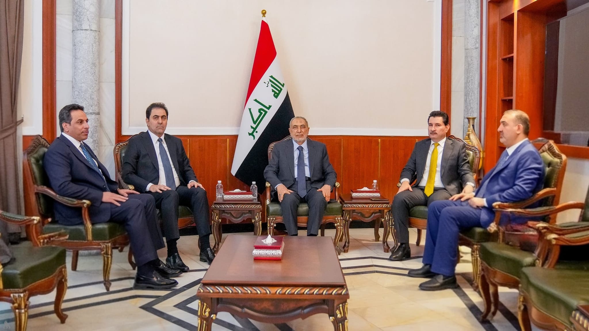 سەرۆکایەتیی پەرلەمانی عێراق و بەشێک لە سەرۆک فراکسیۆنەکان سێ بڕیاری هاوبەشییان دەرکرد