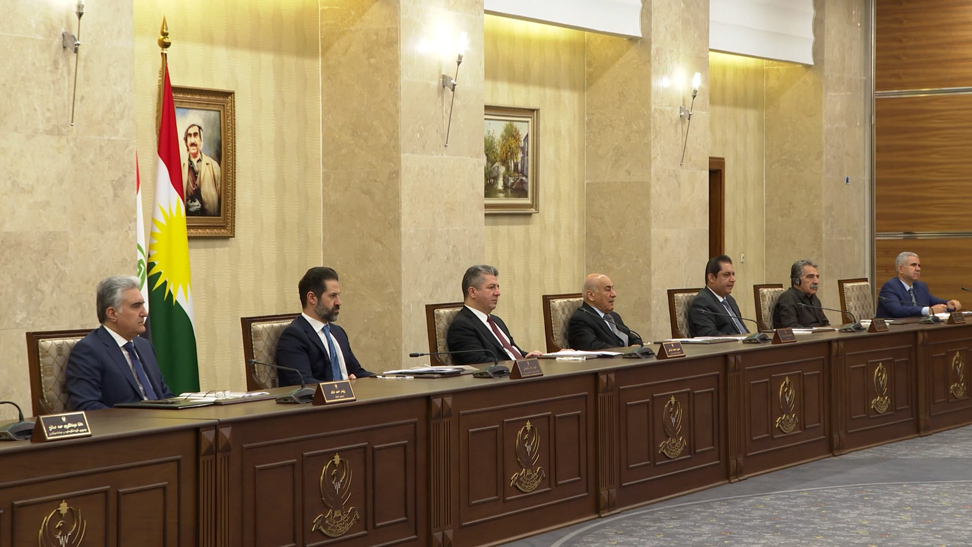 ئەنجوومەنی وەزیران لەبارەی پرسی مووچە و چەند بابەتێکی دیکە کۆبووەوە