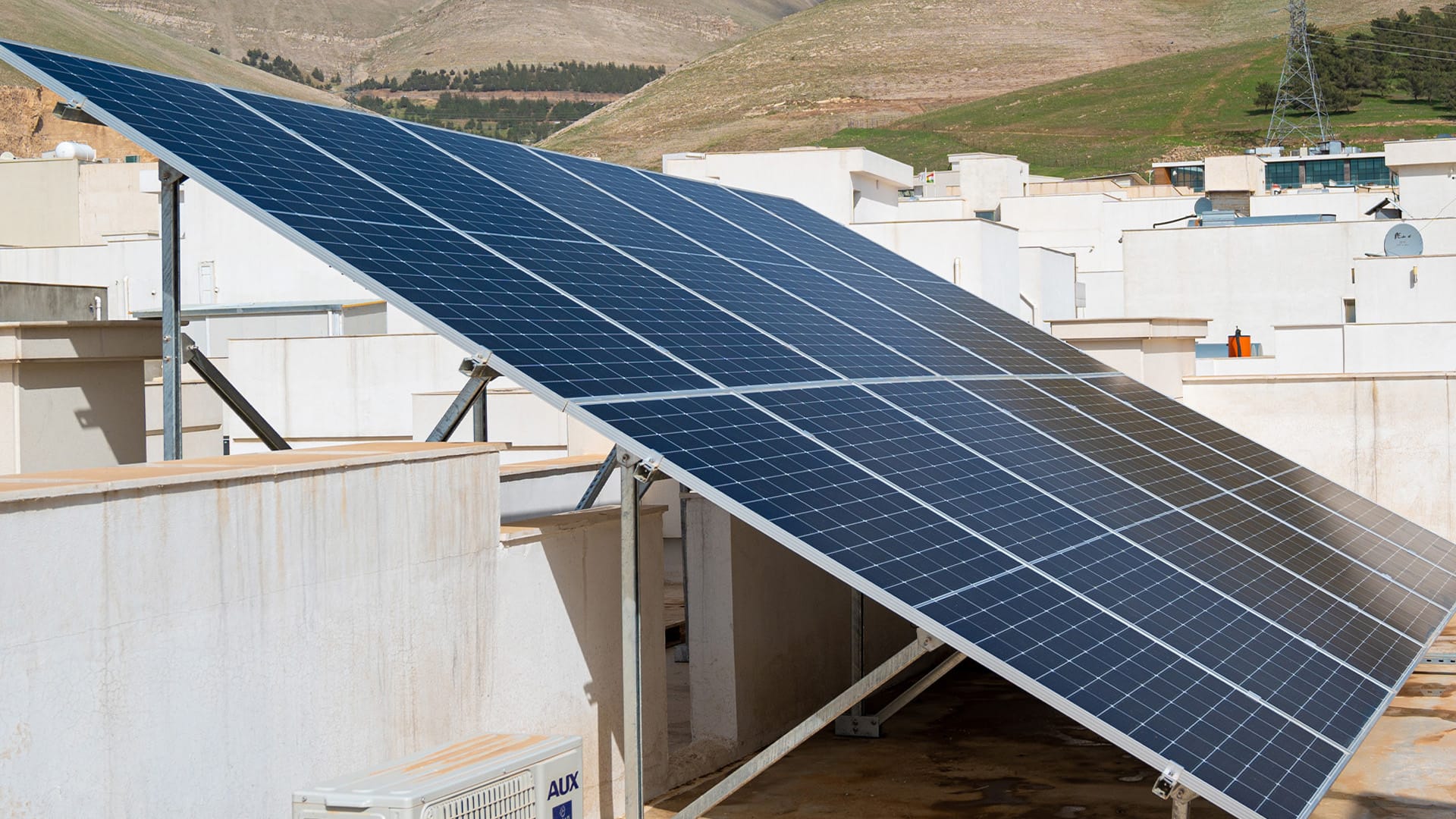 هەزار و 33 شوێن لە سلێمانی کارەبا لە وزەی خۆر وەردەگرن