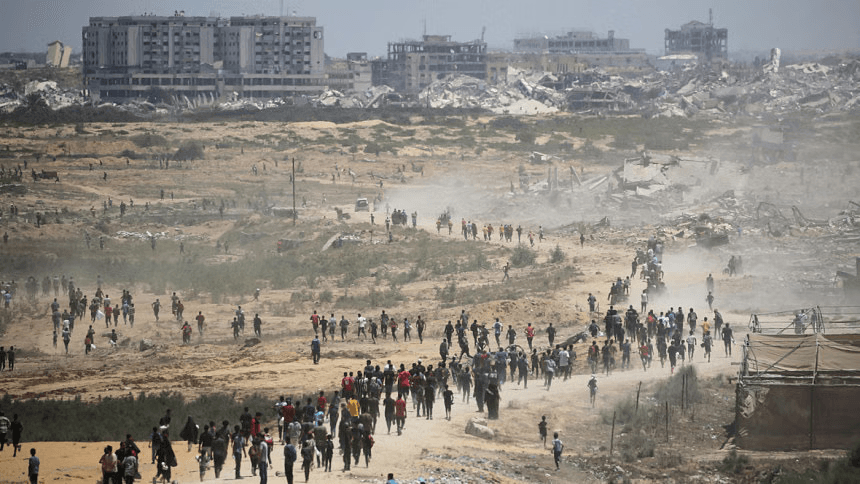 لە غەززە بە هۆی وەرگەڕانی ئۆتۆمۆبێلێکی بارهەڵگرەوە 20 کەس گیانیان لەدەست دا