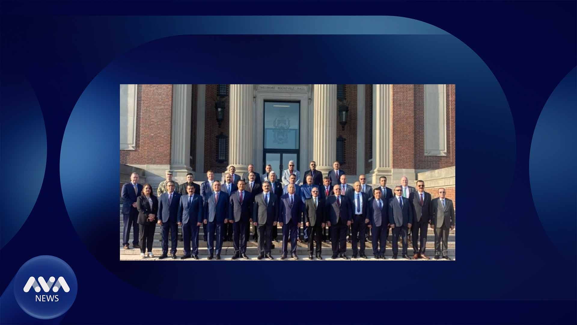 ئەفسەرانی وەزارەتی پێشمهرگه بەشدارییان لە خولێكی ستراتیژی لە ئەمریكا کرد