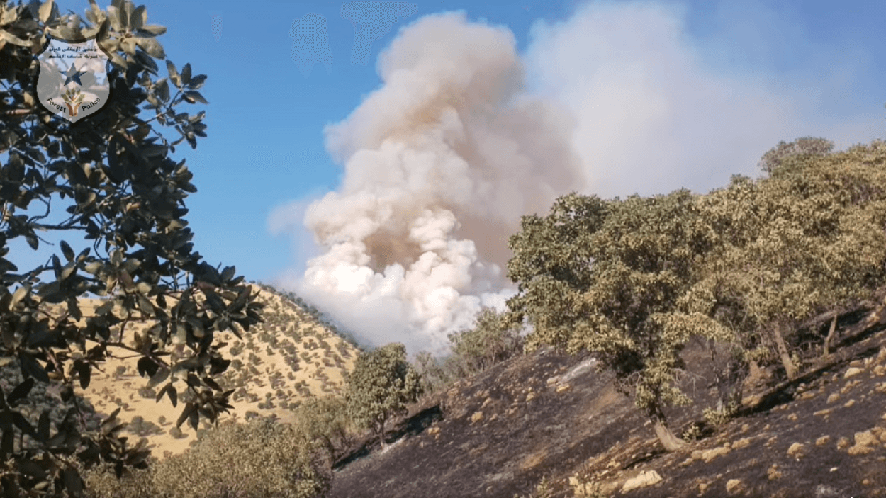 ئاگرەکەی ناڵپارێز کۆنترۆڵکرا؛ گومان لە کەسێک دەکرێت