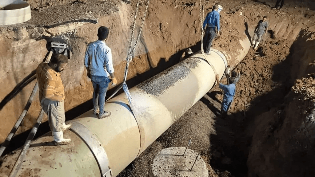 بۆریی ئیفراز سێ چاک کرا؛ دەست بە دابەشکردنەوەی ئاو دەکرێت