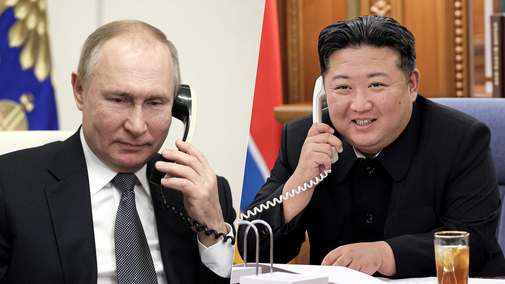 پێش لووتکەی ئەلاسکا پووتین لەگەڵ کیم جونگ ئون گفتوگۆ دەکات