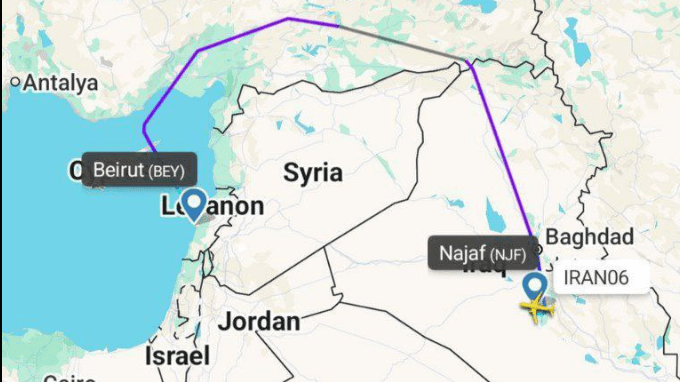 سووریا ڕێگەی بە لاریجانی نەداوە ئاسمانەکەی بۆ چوونە لوبنان بەکاربهێنێت