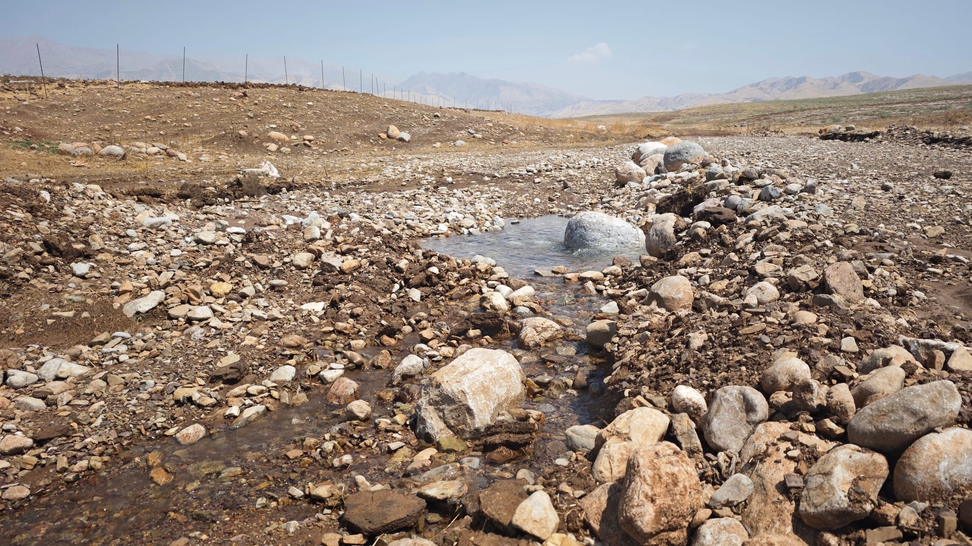 تەقینی بۆرییەکی ئاو 30%ـی دانیشتووانی هەڵەبجە بێ ئاو دەکات