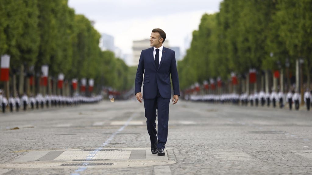 ماکرۆن: ترەمپ پێی ڕاگەیاندووین بەشێک بین لە گەرەنتیکردنی ئاسایش بۆ ئۆکراینا