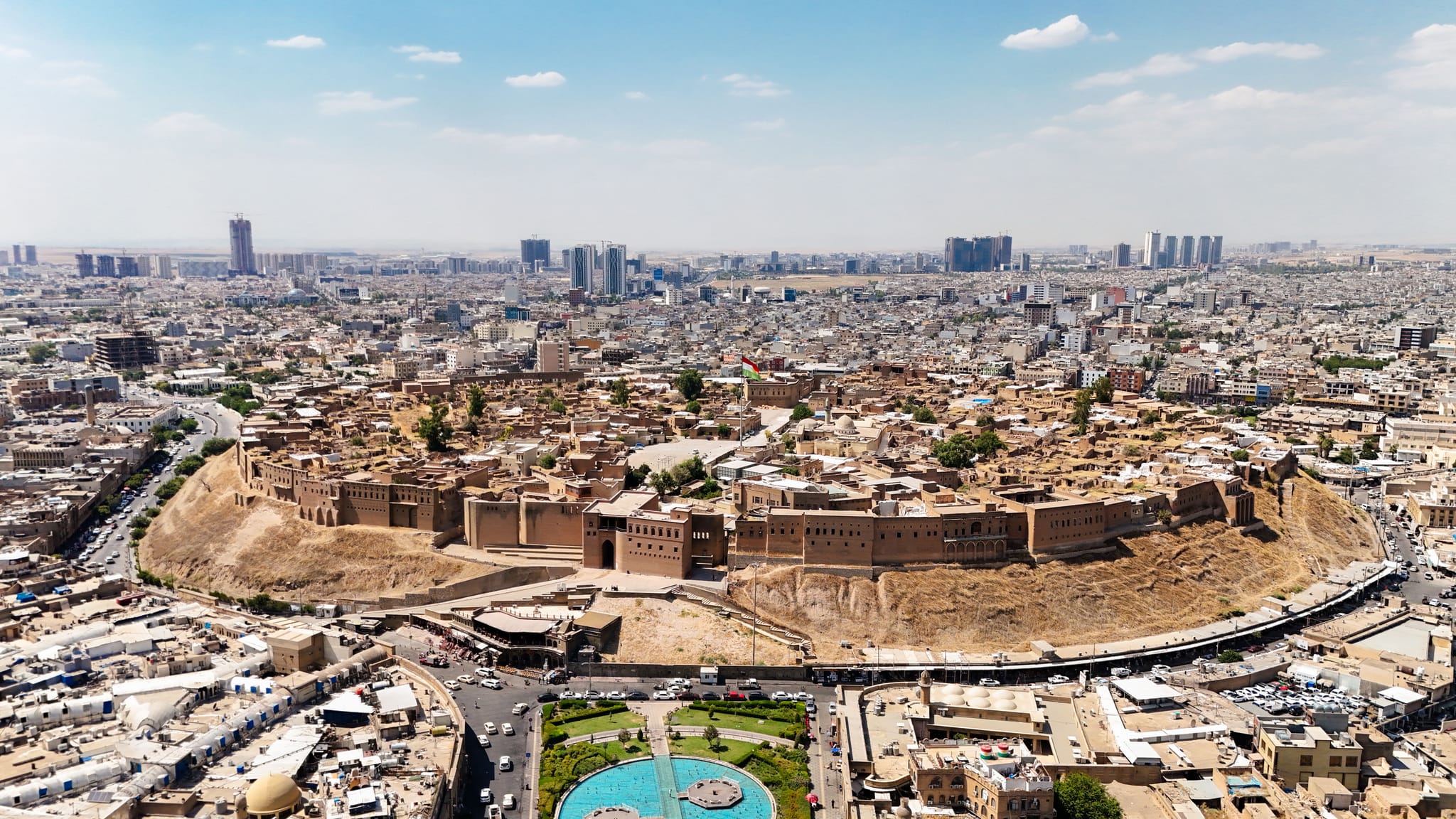 بەشێوەی کاتی دەرگای قەڵای هەولێر بە ڕووی گەشتیاران دەکرێتەوە