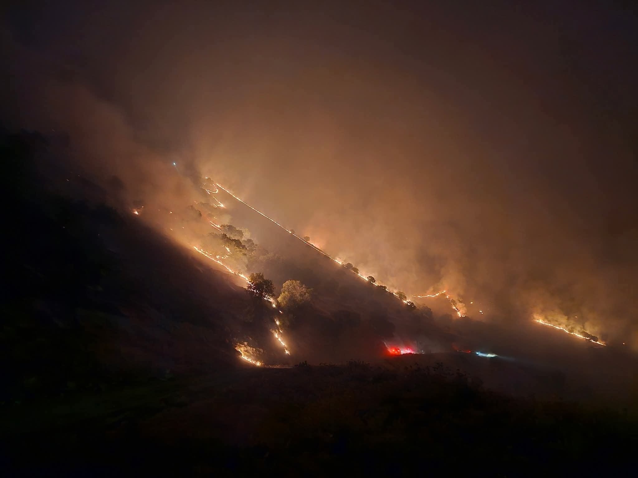 ئاگرەکەی هەڵەبجە سنووری شەش گوندی تێپەڕاندووە