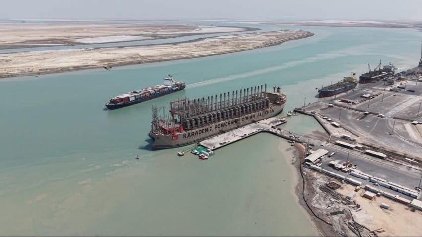 کەشتییەکی وزەی تورکیا بۆ چارەسەرکردنی قەیرانی کارەبا گەیشتە عێراق