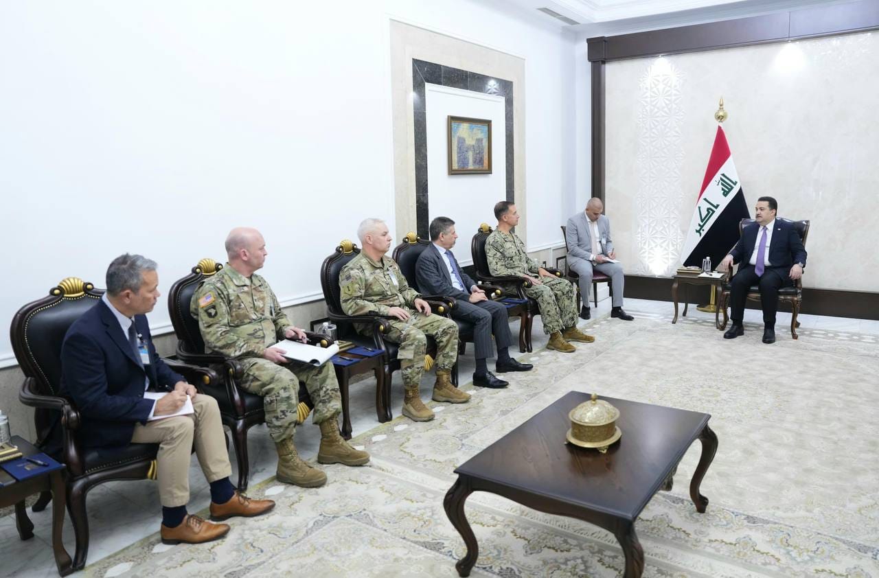 سوودانی و فەرماندەی سێنتکۆم جەخت لە پابەندبوون بە کشانەوەی هێزەکانی هاوپەیمانان دەکەنەوە