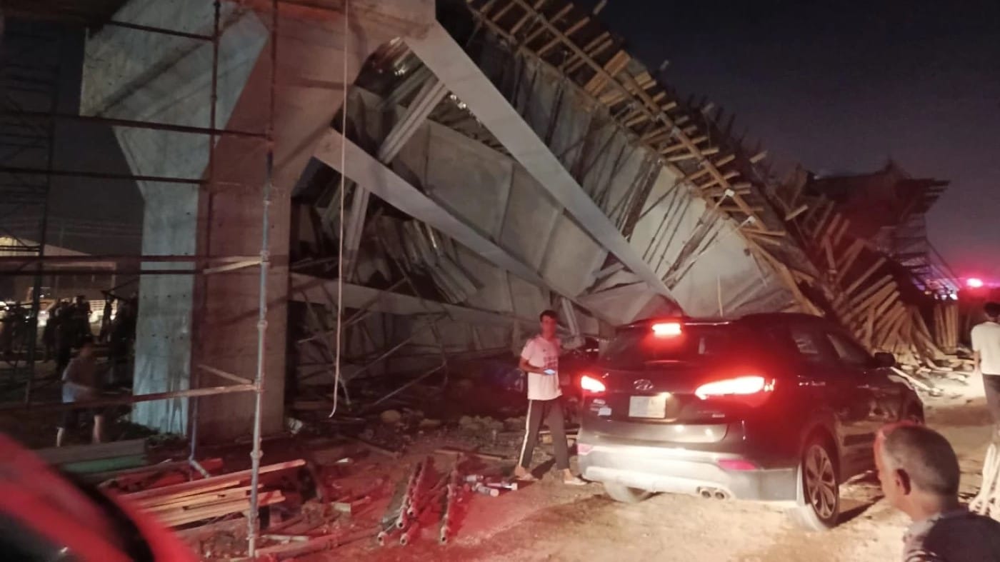 شەش کەس لەسەر ڕووخانی پردەکەی کەربەلا دەستگیردەکرێن