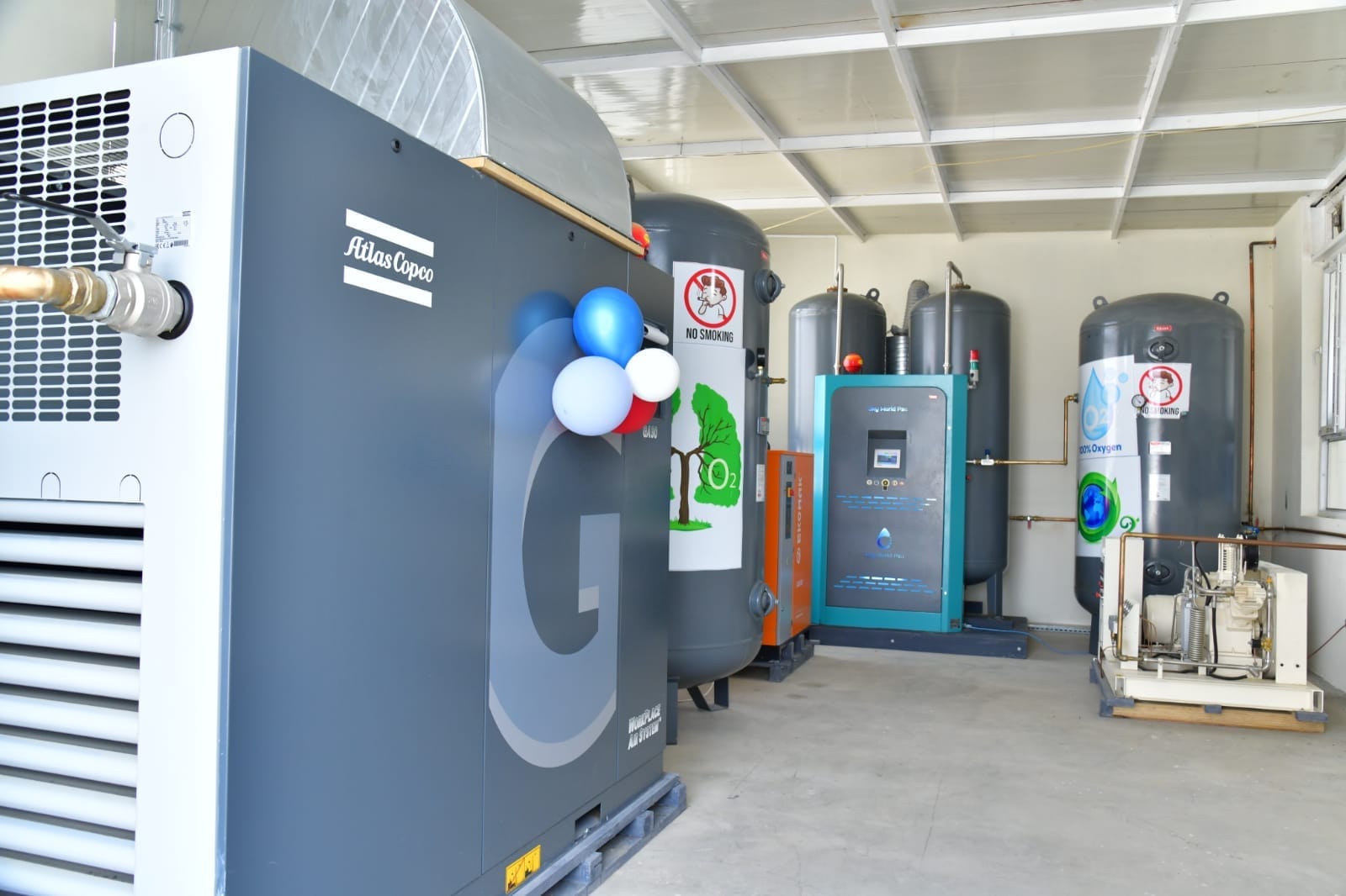 کارگەیەکی بەرهەمهێنانی گازی ئۆکسجین لە نەخۆشخانەیەکی هەولێر دەکرێتەوە