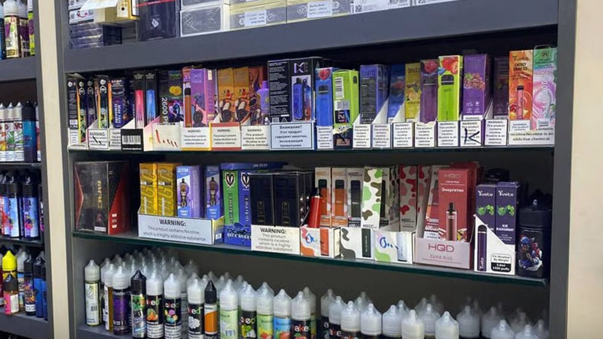 لە سەرەتای ئەمساڵەوە پێنج هەزار ڤەیپ لە هەولێر دەستی بەسەرداگیراوە