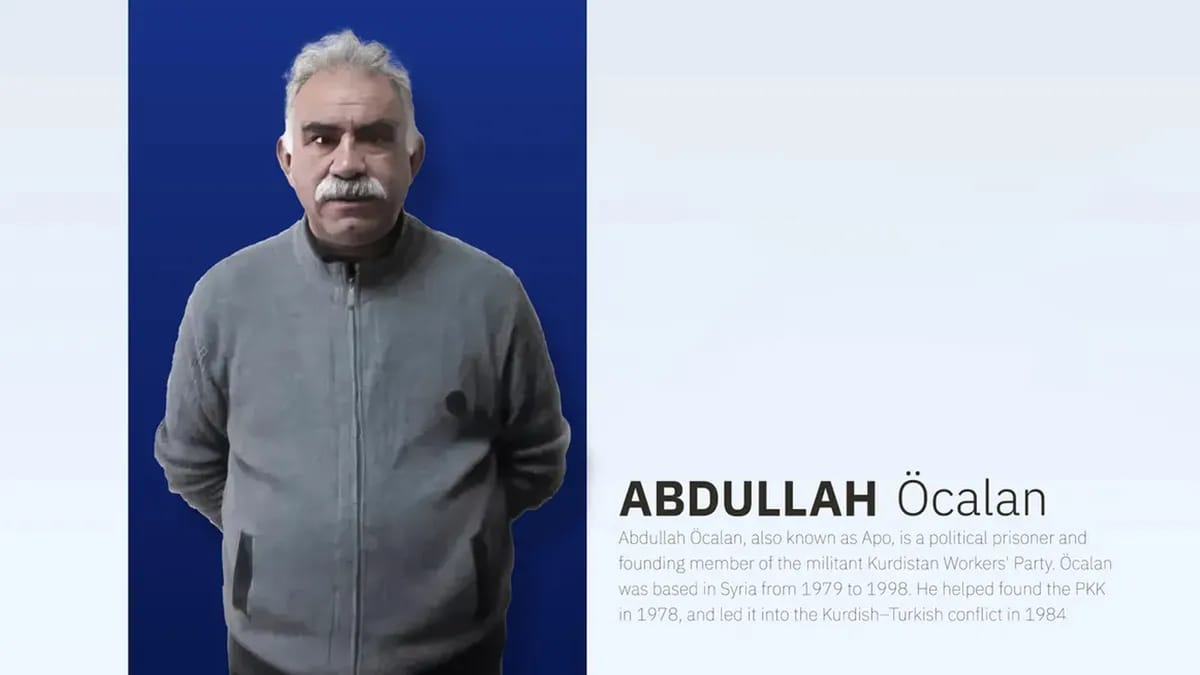 عەبدوڵڵا ئۆجەلان نامەیەک بۆ سەرۆک هۆزە عەرەبەکانی سووریا دەنێرێت