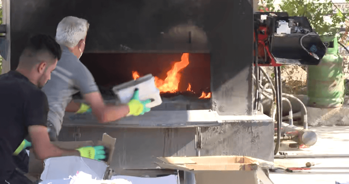 زیاتر لە 571 کیلۆ ماددەی هۆشبەر لە سنووری هەولێر لەناوبرا