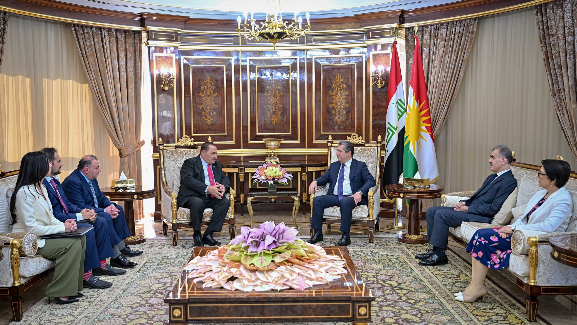 مەسرور بارزانی جەخت لە مافی پێکهاتەکان و پێکەوەژیان دەکاتەوە