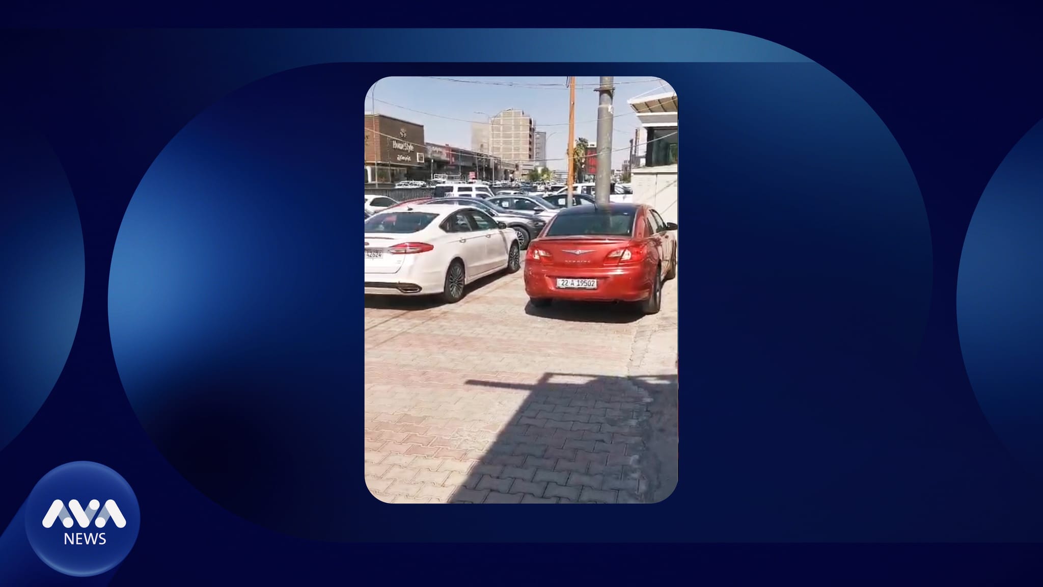 چێشتخانەیەکی هەولێر شۆستەی شەقامێک دەکات بە گەراجی ئۆتۆمبێل