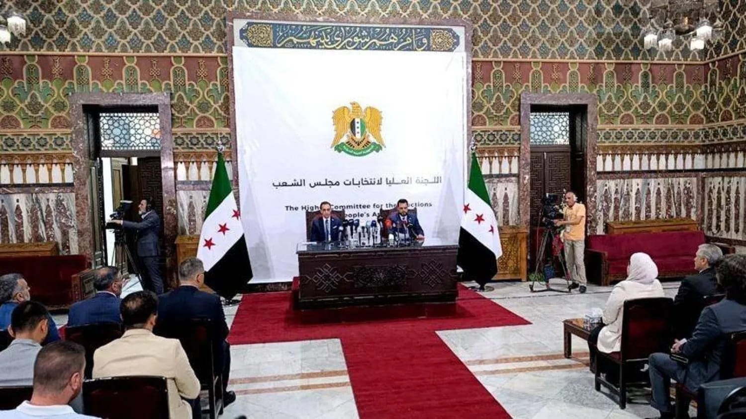 ناوی ئەندامانی دەستەی دەنگدەرانی ئەنجوومەنی گەلی سووریا بڵاو دەکرێتەوە