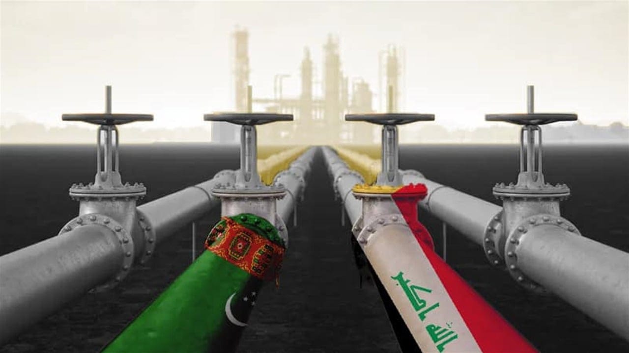 هەوڵەکانی عێراق بۆ هاوردەکردنی گازی تورکمانستان شکست دەهێنێت