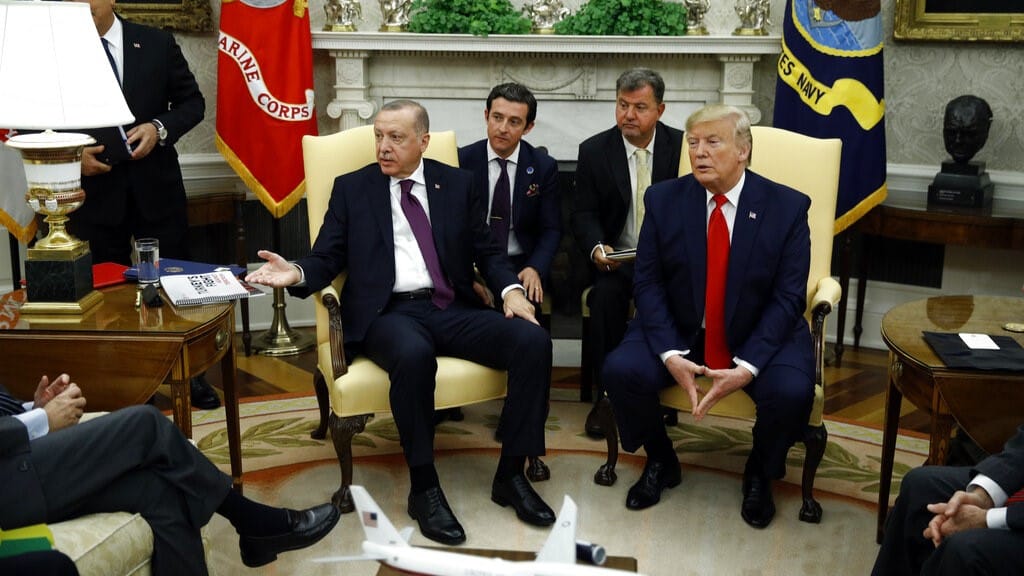 ترەمپ و ئەردۆغان لە کۆشکی سپی کۆدەبنەوە