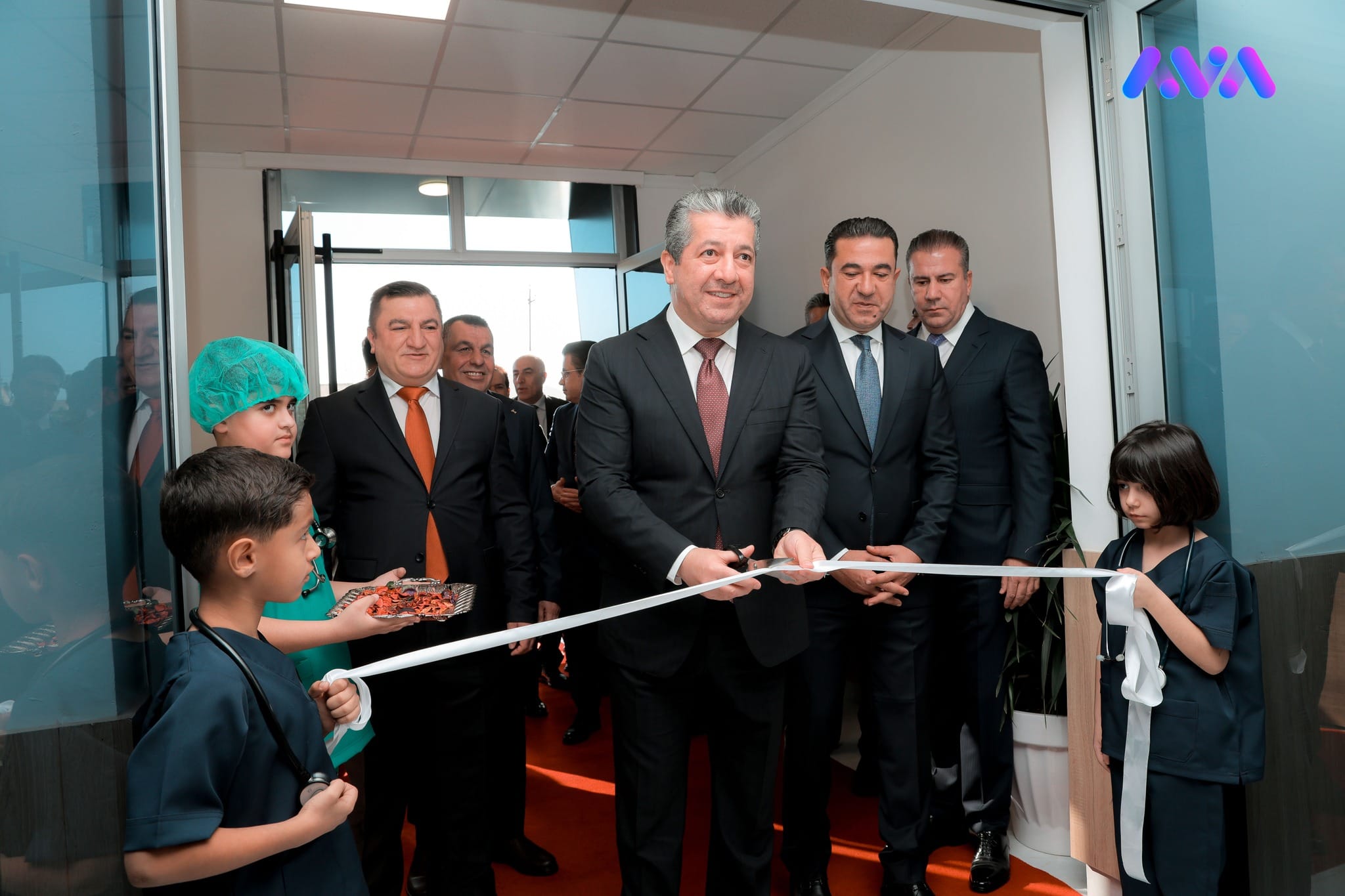 مەسرور بارزانی: نەخۆشخانەی منداڵانی زاخۆ بۆ خزمەتی هاونیشتمانیان دروستکراوە